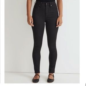 Madewell black jeans, high-size, size 27 curvy - Excellent condition!